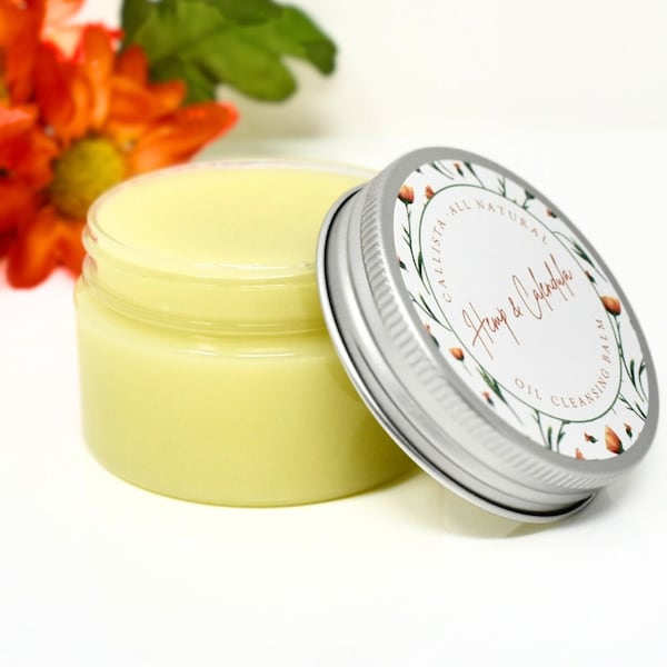 Oil to Milk Cleansing Balm | Hemp & Calendula | Multi-Purpose | Acne Prone Skin