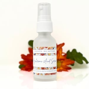 Hyaluronic Acid Serum with AHA & BHA: Hydrating, Exfoliating, For All Skin Types