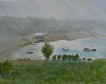 Fog in Mackerel Cove