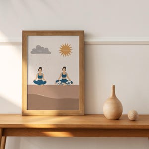 Today vs Tomorrow - Digital Art Print