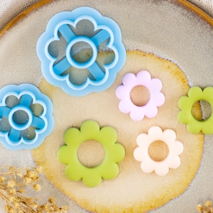 Blumen Ausstecher I Blumen Ausstecher I Polymer Clay Ausstecher I Texturio Clay Ohrring Ausstecher I Polymer Clay Werkzeuge I Craft Cutter I Polymer Clay Form