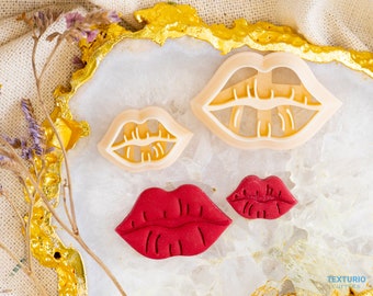 Lips Clay Cutter I Polymer Clay Cutter I Texturio Clay Earring Cutter I Polymer Clay Tools I Craft Cutter I Polymer Clay Mold