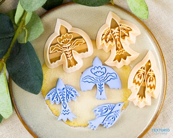 Animal Cutter I Bird Cutter I Polymer Clay Cutter Set I Texturio Clay Earring Cutter I Polymer Clay Tools I Craft Cutter I Polymer Clay Mold
