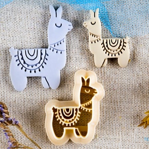 Lama Alpaca clay cutter I Polymer clay cutters for polymer clay I Texturio Cutters for clay I Clay earring cutters I Polymer clay tools