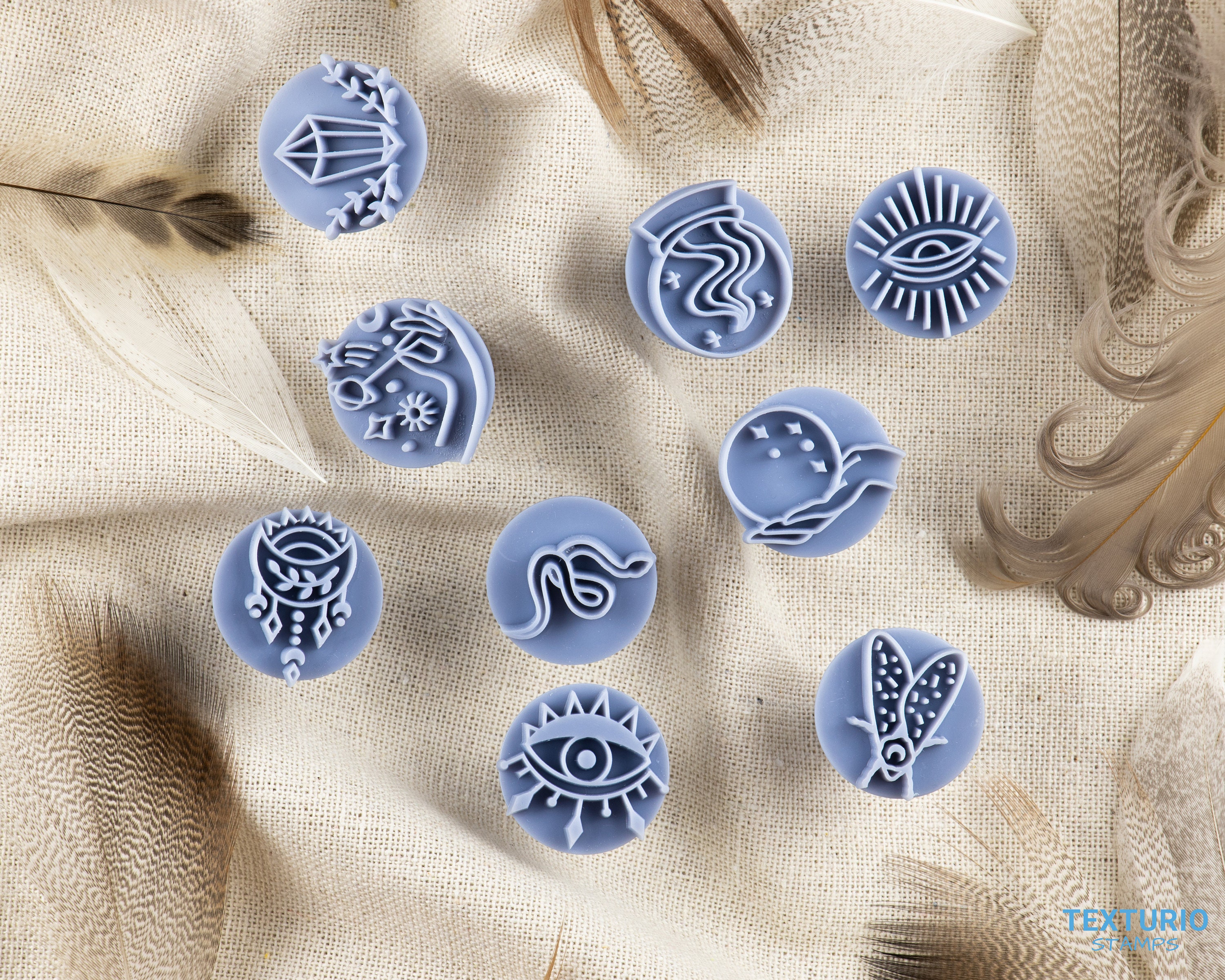 Witchy Polymer Clay Stamps (Full Set) – Avsthetics