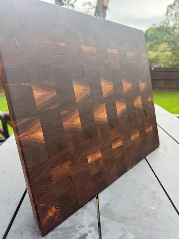 Solid Oak, Walnut and Beech End Grain Chopping Boards