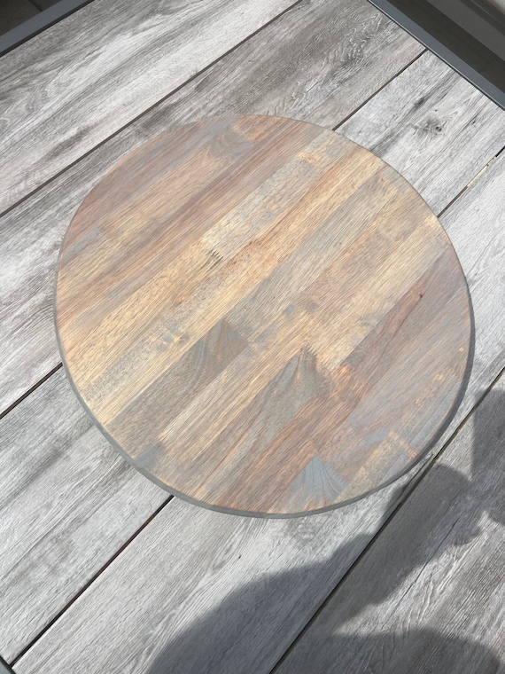 Lazy Susan Upcycled with choice of coloured wax finish