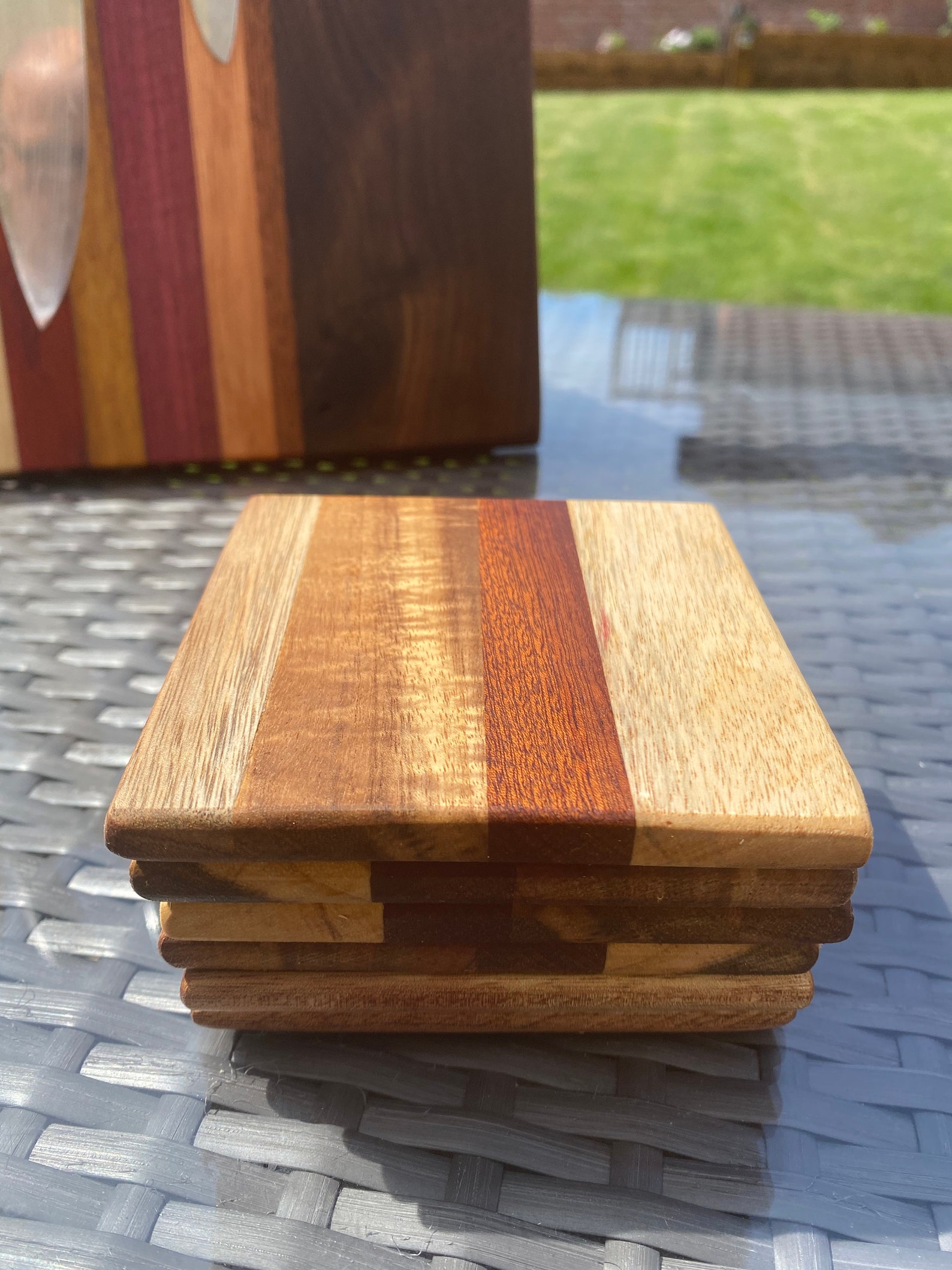 Hardwood Coasters Etsy