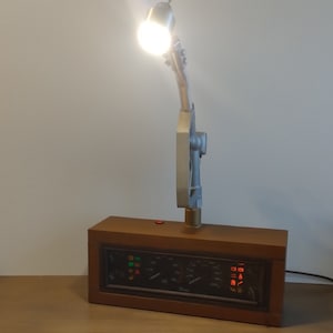 Automotive lamp Car Part Desk Light – Handmade Industrial Decor led
