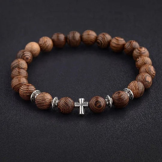 Wooden beads hotsell wristband
