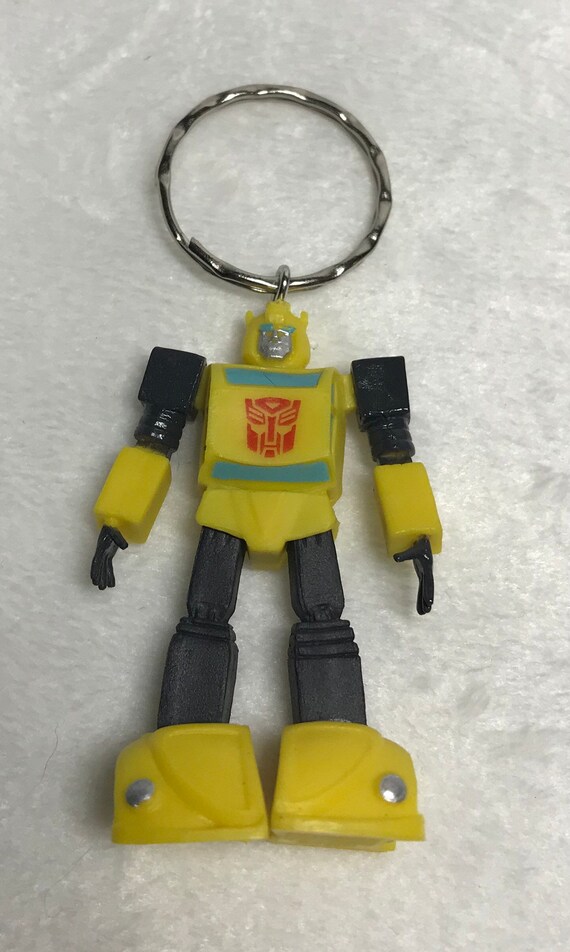 Transformers mini Bumblebee Keychain Etsy
