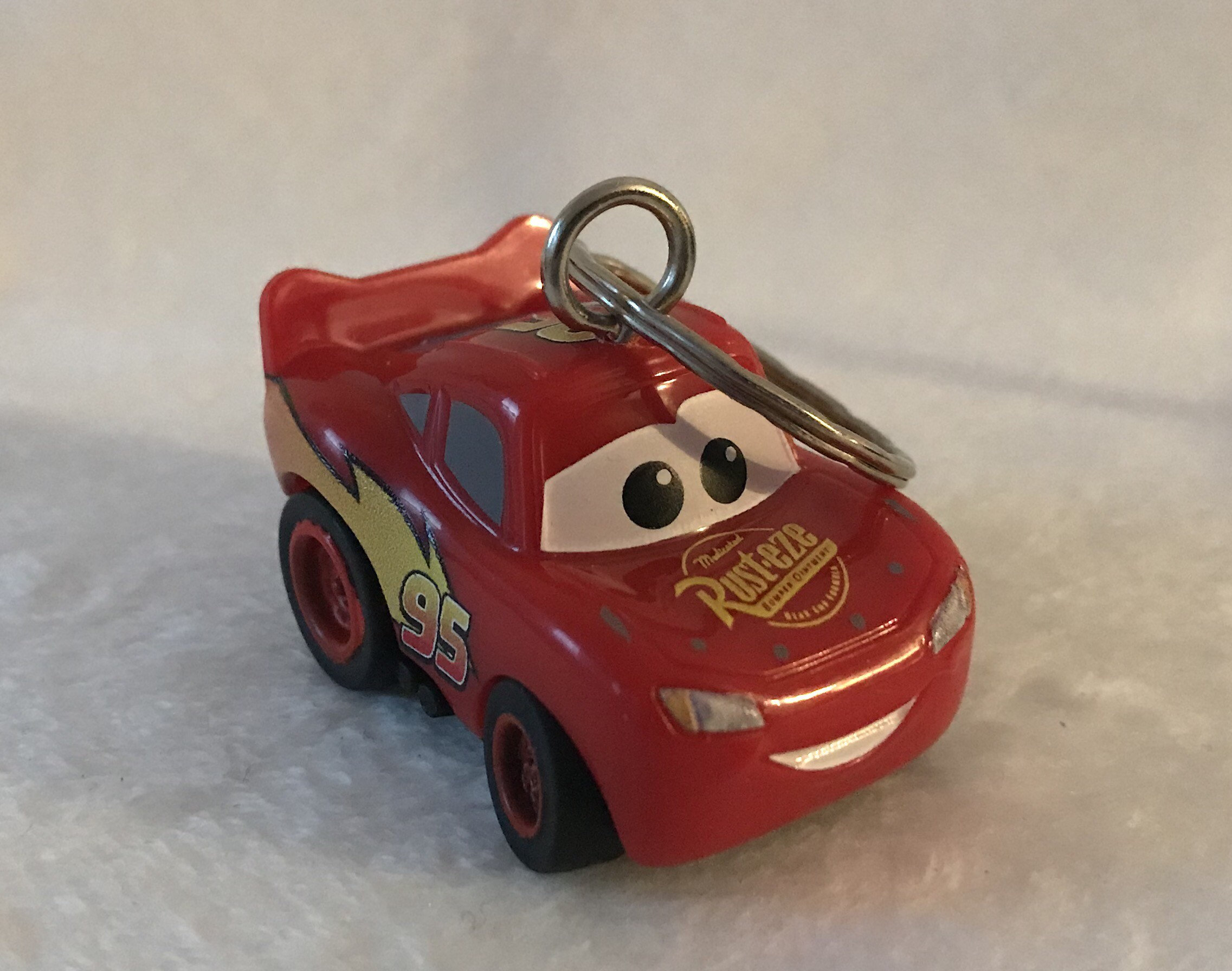 Disney / Pixar Cars Lightning McQueen Keychain Etsy