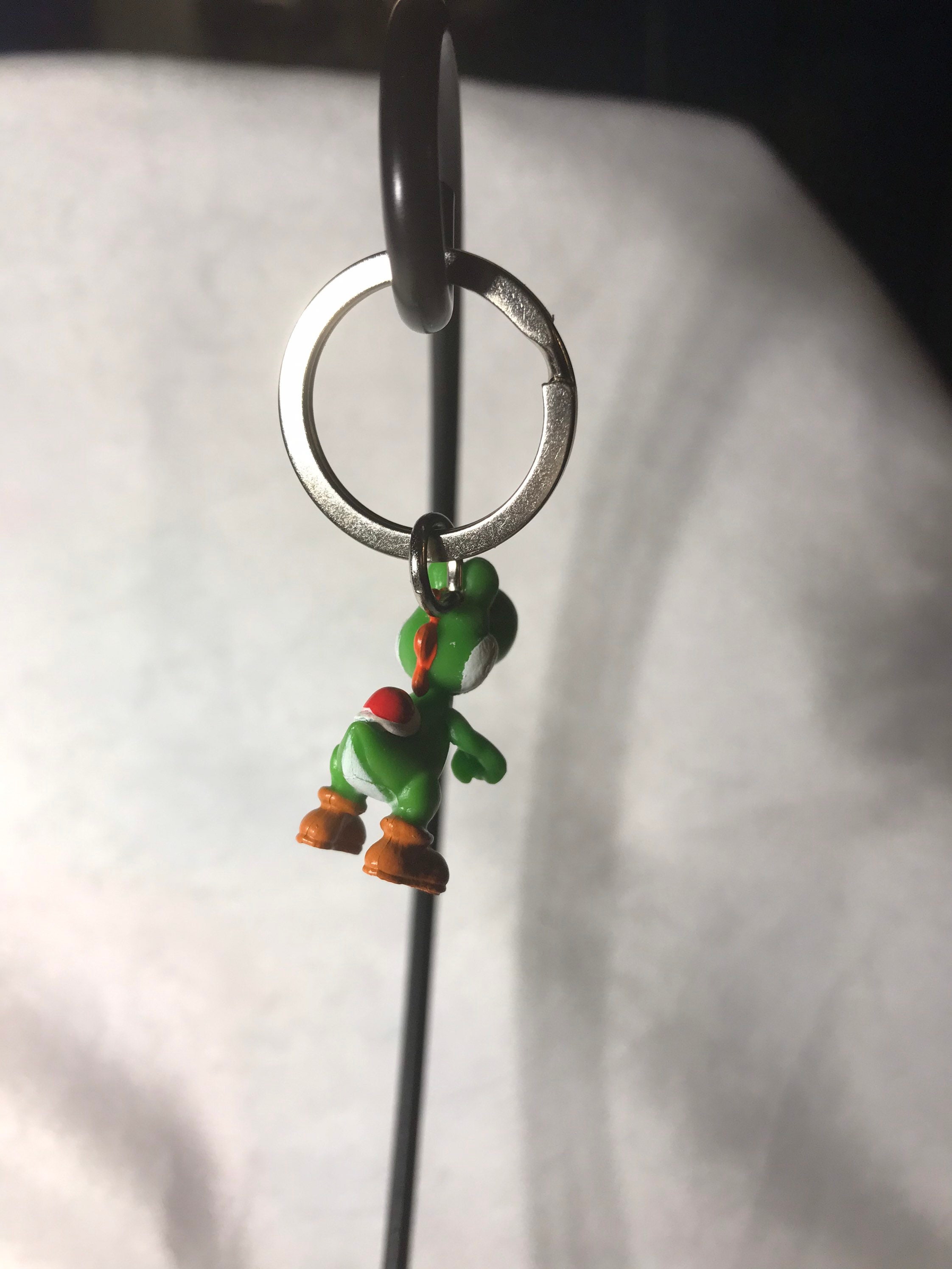 Super Mario Bros. Yoshi Keychain and Zipper Pull Etsy
