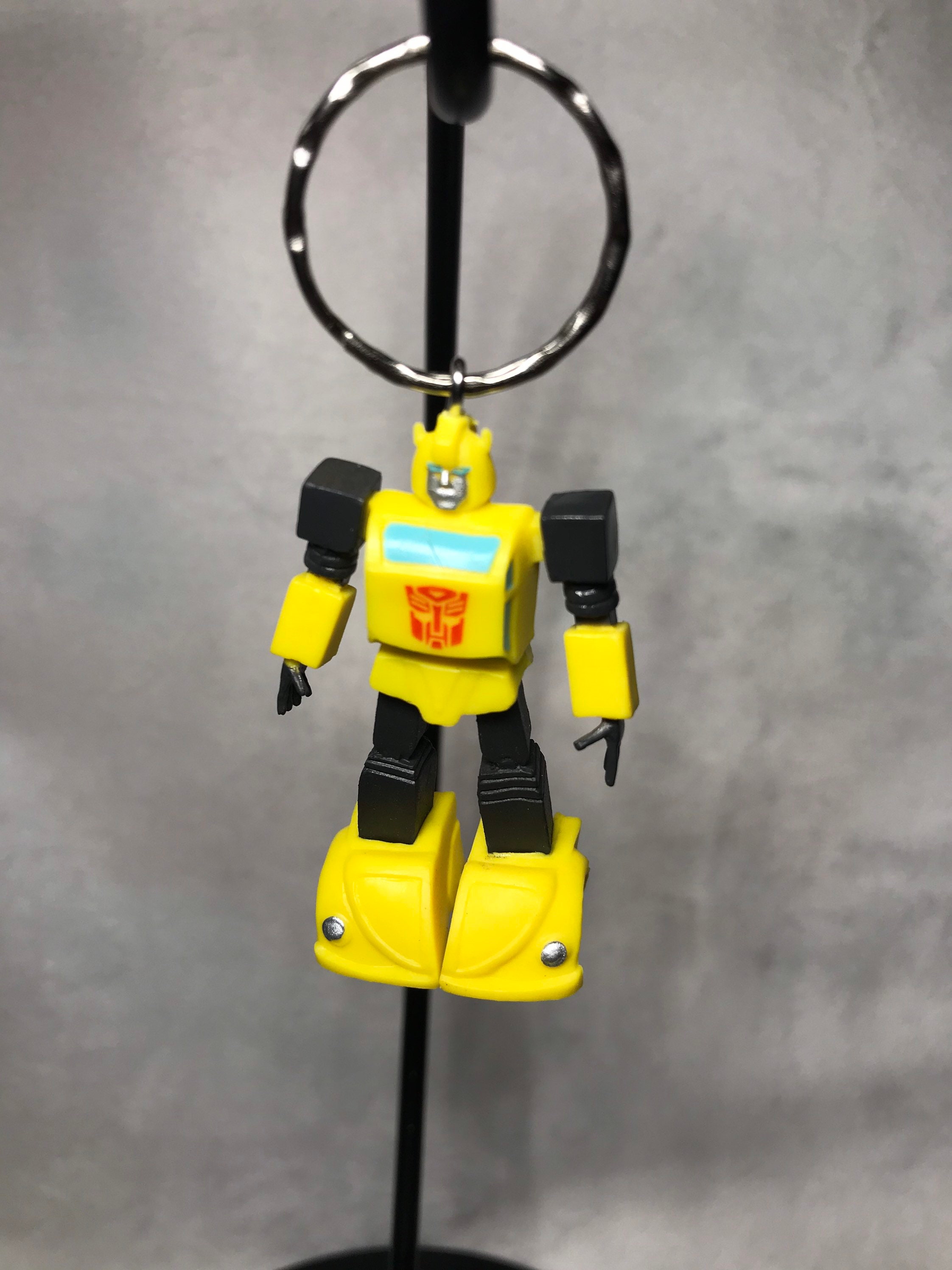 Transformers mini Bumblebee Keychain Etsy