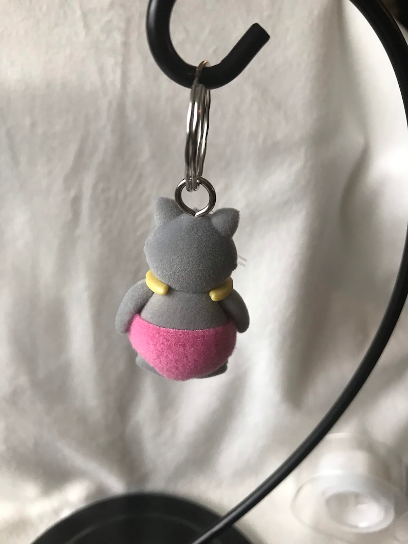 Lil Woodzeez Babeez Lola cat Keychain and zipper pull
