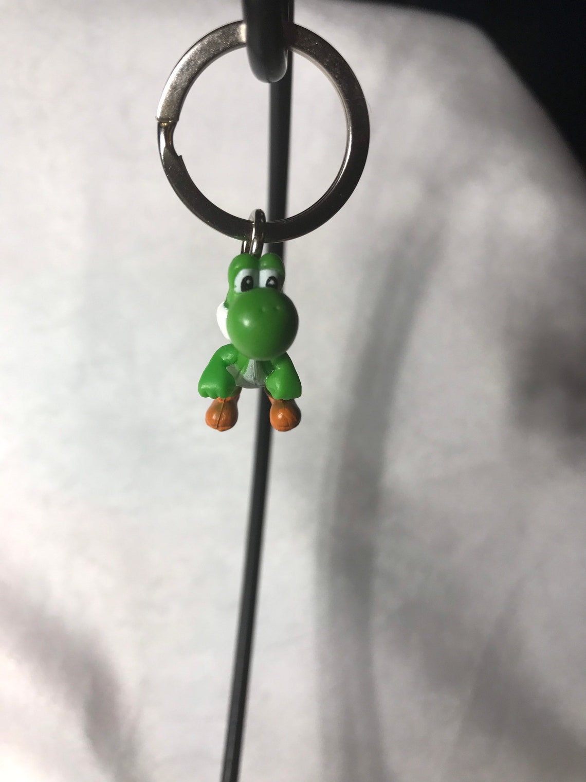 Super Mario Bros. Yoshi Keychain and Zipper Pull Etsy