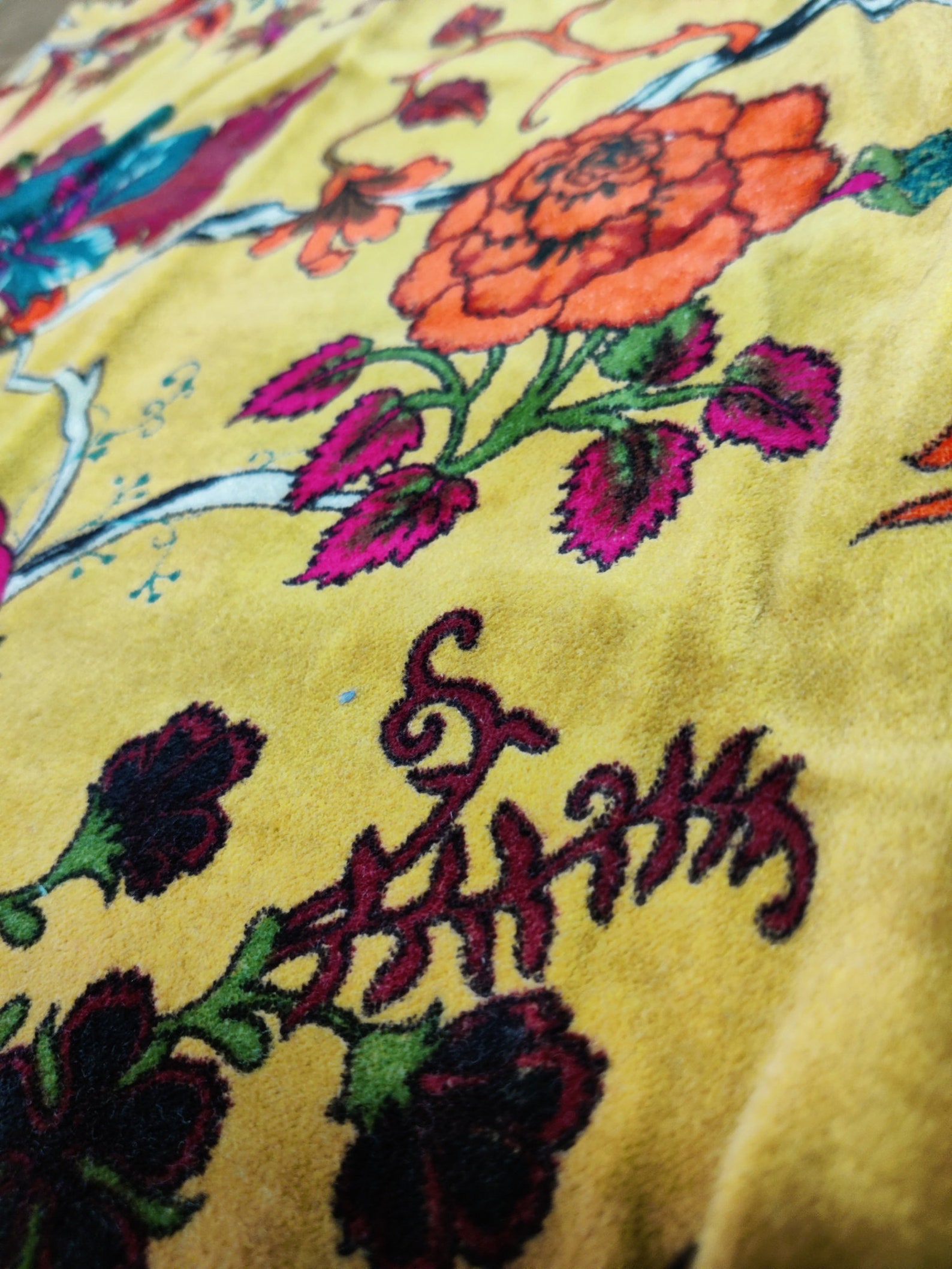 Cotton Velvet Fabric for Upholstery / DIY/ Dresses tree of Etsy