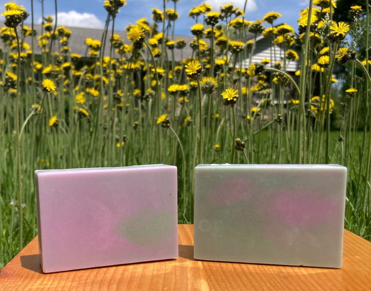 Handgemachte Lavendel Bergamotte Olivenölseife