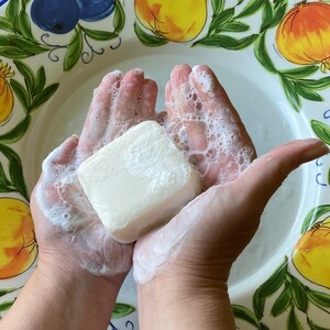 Lemon Sugar Castile Handmade Soap: Vegan Olive Oil Soap