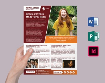 Publisher Template Etsy