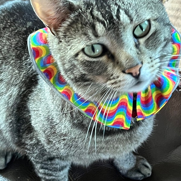 Cat Collar Covers, Bird Protection Collar, Bright Color Cat Collar