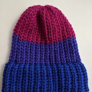 Bisexual Pride Beanie Hat
