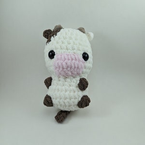 Crocheted Baby Cow Amigurumi