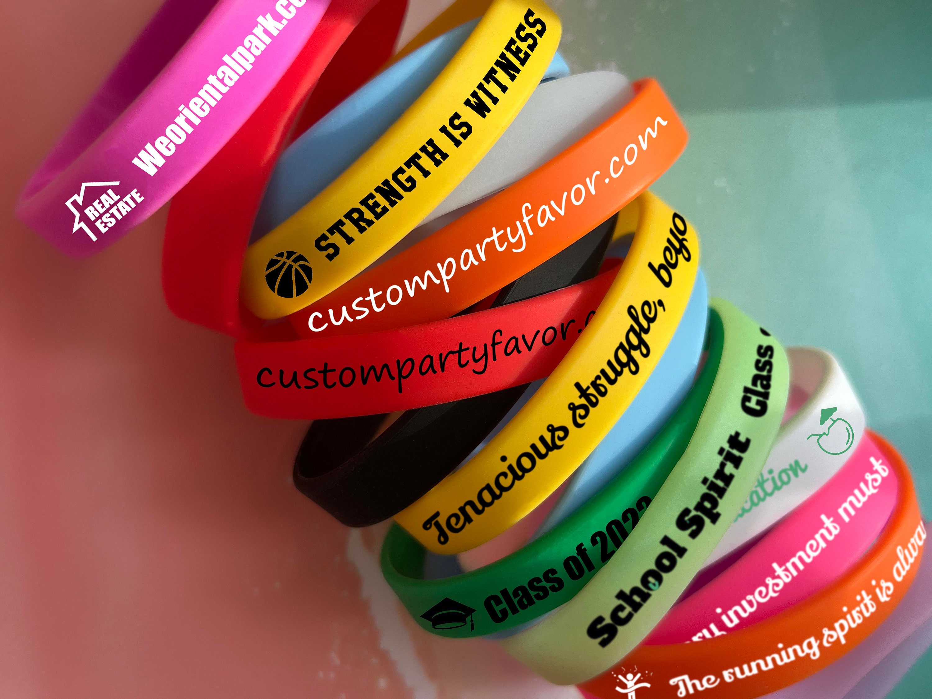 12 Pcs Bracelets Pour Enfants Fournitures De Fête D'anniversaire