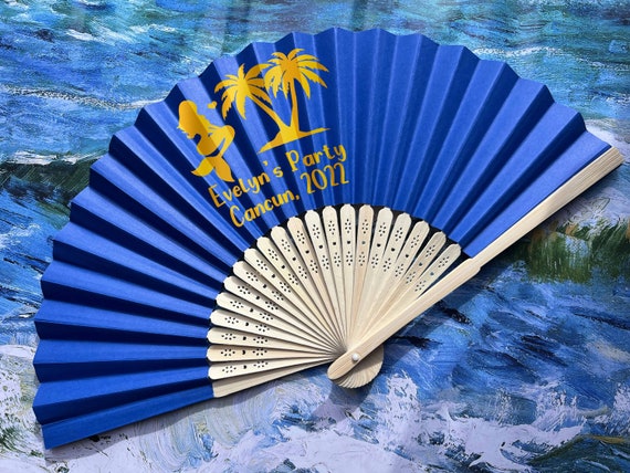 Personalized fans sale for birthday