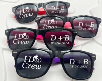 Personalized Custom Sunglasses Wedding Party Favors Gifts for Guests Bulk Class Graduation Sunnies Birthday Quince Gifts Baby Shower Gifts