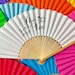 Personalized Wedding Party favors Paper Fans Gifts for Guests Custom Printed Wooden Fans Bulk Birthday Company Clubs Bars Name Logo Signs 