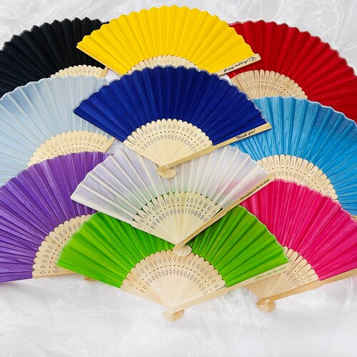 Personalized Wedding Party Favors Paper Fans Gifts for Guests Etsy