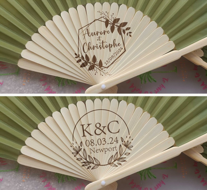 sage green hand fans Wedding Party Favors Gifts Guests for guests Personalized Custom Sage Green Fabric Fans Bulk Engraved White Cloth Fan Quinceanera Gifts Folding Hand Fans concert Music fans graduation gifts class of 2026 baby shower fans BIRTHDAY gifts Business Gifts LOGO company bar events promotion advertisement monogram wedding gifts summer events real estate gifts for guests fabric fans vintage dark green white decoration beach fans
