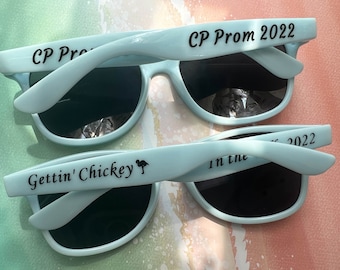 Gafas de sol personalizadas Favores de boda para invitados Regalo de cumpleaños a granel Despedida de soltera Gafas de sol impresas personalizadas Regalo de favor de despedida de soltera