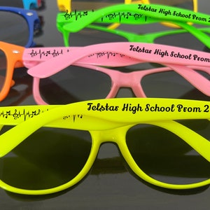 Personalized Sunglasses Bulk School Graduation Class of 2022 Party Supplies Grad Gifts Party Wedding Bridal Shower Favors Sunglasses Custom