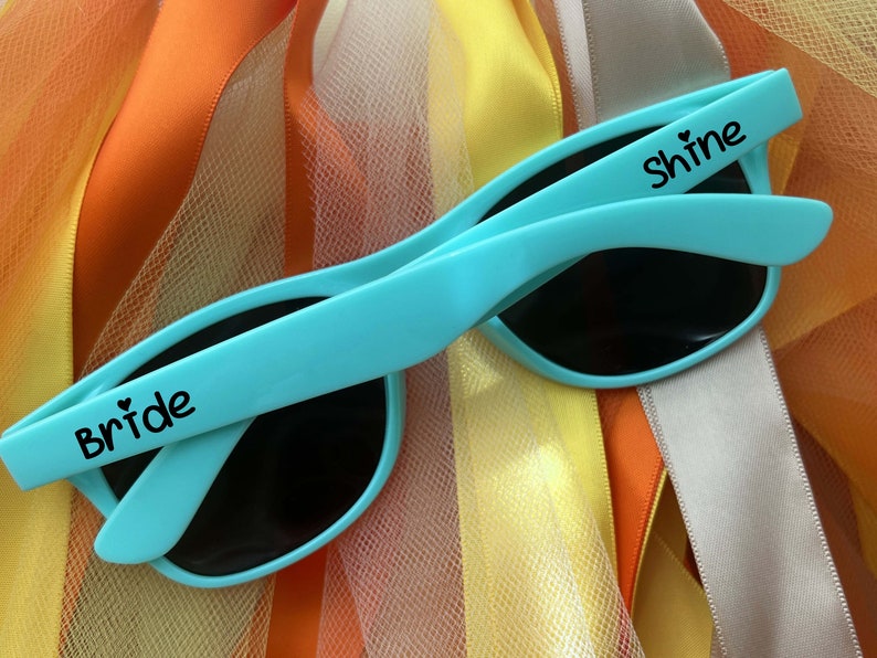 Teal blue personalized sunglasses wedding party favors gifts for guests bulk custom sunglasses birthday gifts music concert souvenirs grad gifts class of 2024 school university gifts ball gown sports games travel gifts real estate sunglasses dubai