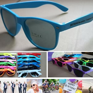 Wedding Favors for Guests in Bulk Custom Wedding Sunglasses Personalized Gift for Guest Bachelorette Party Sunglasses Bride Bridesmaid Groom