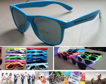 Bulk bruiloft gunsten voor gasten Aangepaste bruiloft zonnebril gepersonaliseerd cadeau voor gast Vrijgezellenfeest zonnebril bruid bruidsmeisje bruidegom