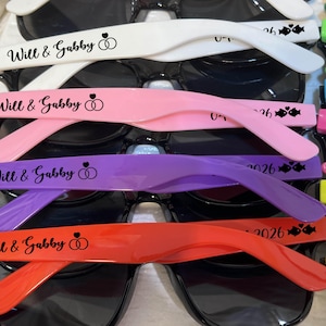 Red sunglasses personalized sunglasses wedding gifts for guests bulk events sunnies destination wedding favors sage green customized shades baby shower gifts baby blue sky blue sunnies travel cruise cancun beach sunglasses dark blue sunglasses hotel giveaway gifts company running campaign golf soccer football sunglasses class of 2026 graduation gifts university school leavers grad gifts birthday gifts light teal shades aqua quinceanera sunglasses beige printed sunglasses sports summer gifts