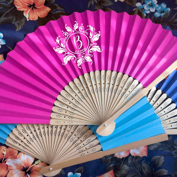 Custom Hand Fan Etsy
