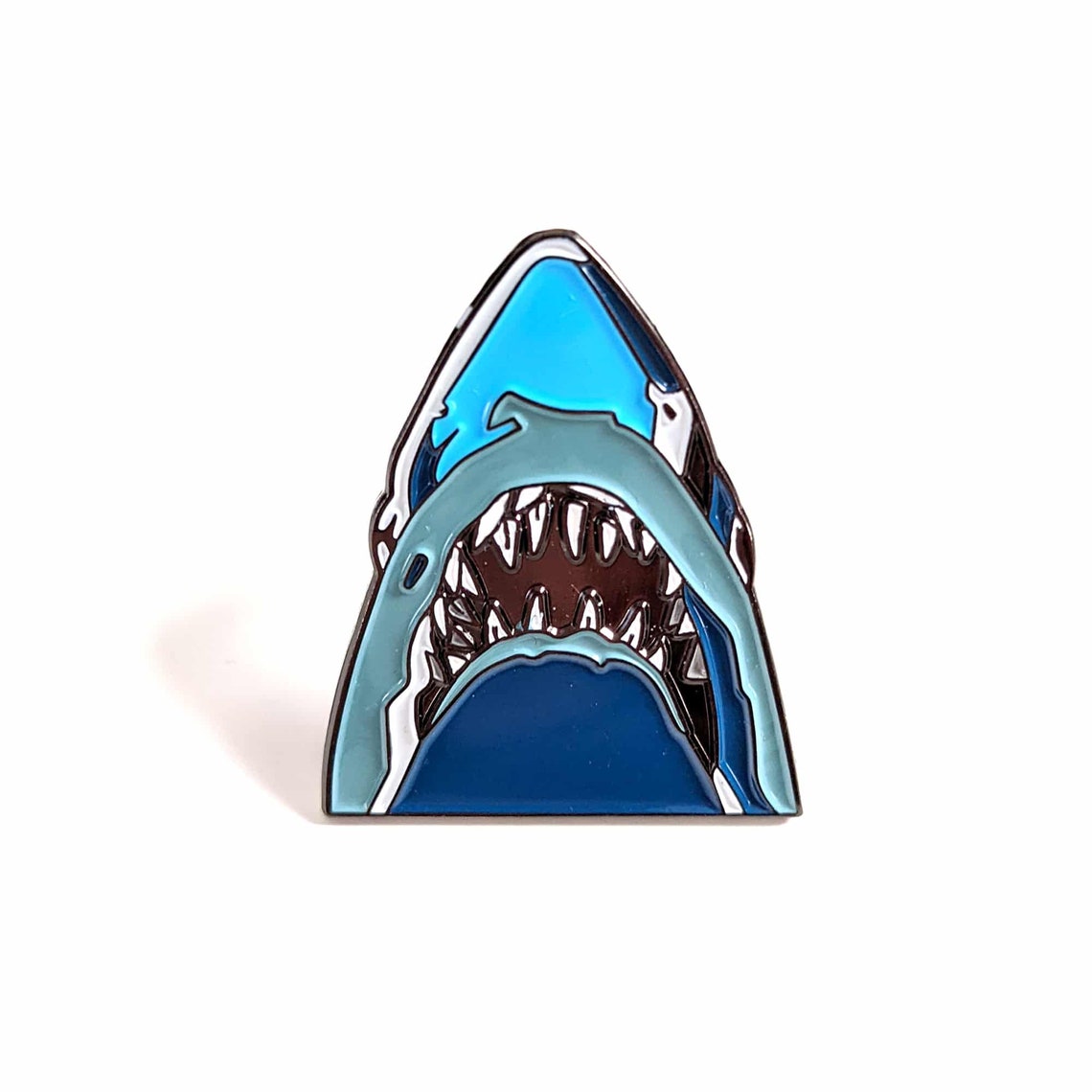 Jaws Shark Enamel Pin 90s Movie 80s Film Nerds and Geeks | Etsy UK