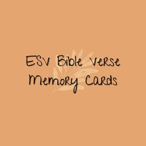 40 downloadbare ESV Bijbelvers Memorisatiekaarten - PDF - Boho Chic - Afdrukbare Schriftkaarten - Bijbelverzen om te onthouden - Boho Kleuren