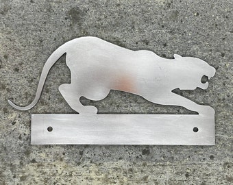 Leicester Panther Sign: British Rail Depot Replica Wall Plaque