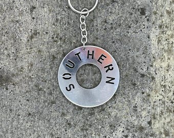Southern Railway Keyring gift for model rail enthusiast collector