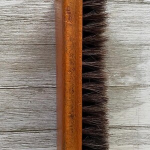Oxco Pferdehaar Schuhbürste ~ Vintage Made in USA ~ Holzgriff