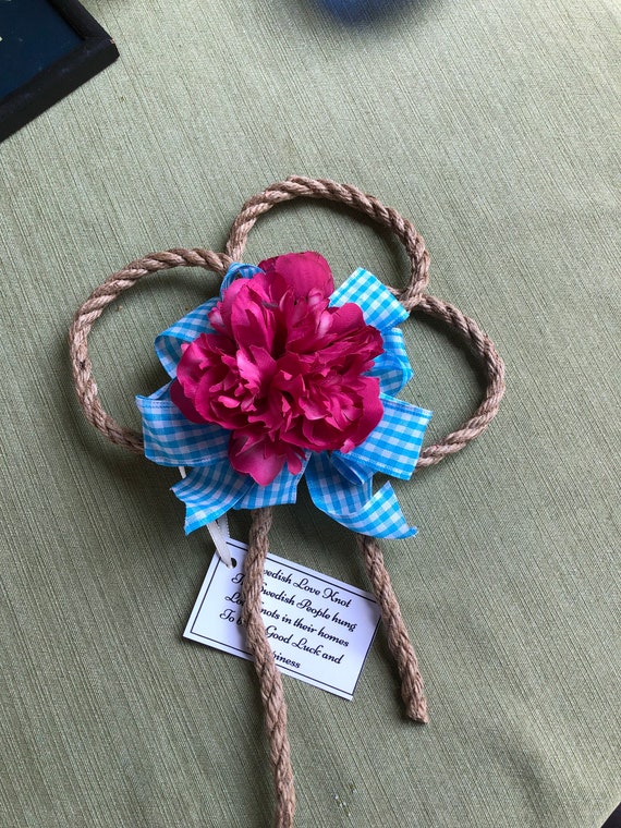 Swedish Love Knot Door or Wall Decoration Etsy