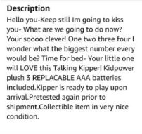 kipper the dog toys kipper the dog toys
