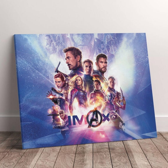 Avengers: Endgame Movie Poster Framed and Ready to Hang. 