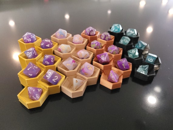 Hexagon Dice Organizer Best Tabletop Dice Organizer Dungeons