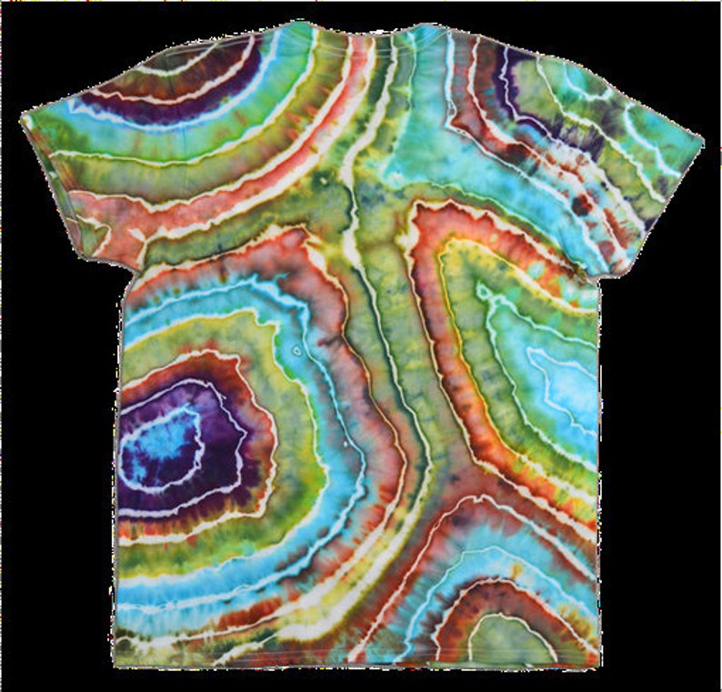 Earth Tiedye Geode Design Etsy Canada